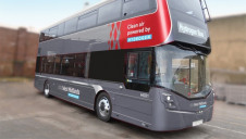 Pictured: A double-decker hydrogen bus from Wrightbus. The company has secured a share of the new funding.